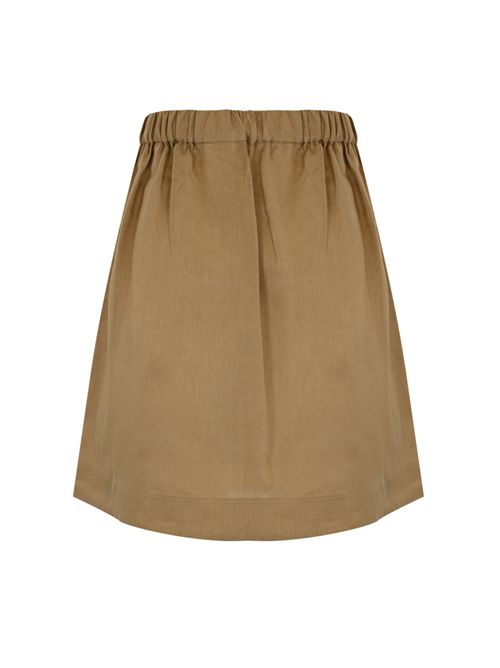 Gonna Scoglio in lino MM Max Mara | 2516101018600008
